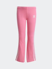 adidas Originals Pink Loose Sweatshirt and Jogger Set Flared Little Kids - Image 3 of 3