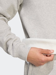adidas Originals Grey Trefoil Essentials Crew Sweatshirt - Image 5 of 6