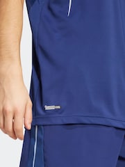 adidas Blue Tech Apparel T-Shirt - Image 4 of 6