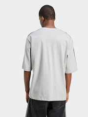 adidas Originals Grey Oversized T-Shirt - Image 2 of 6