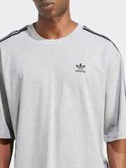 adidas Originals Grey Oversized T-Shirt - Image 4 of 6