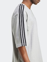 adidas Originals Grey Oversized T-Shirt - Image 5 of 6