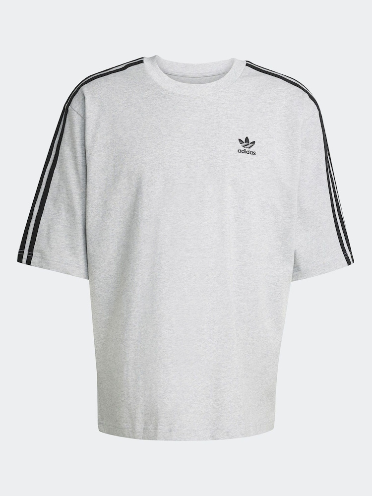 adidas Originals Grey Oversized T-Shirt - Image 6 of 6