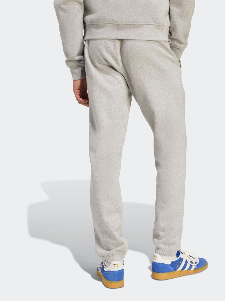 adidas Originals Grey Trefoil Essentials Joggers - Image 2 of 6