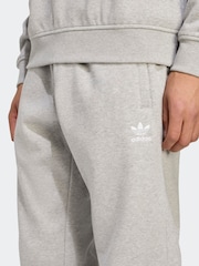 adidas Originals Grey Trefoil Essentials Joggers - Image 4 of 6