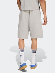 adidas Originals Grey Trefoil Essentials Shorts - Image 2 of 6