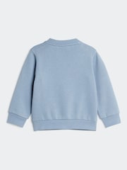 adidas Originals Blue Sweatshirt and Jogger Set Infant Kids - Image 3 of 7