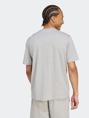 adidas Originals Grey Trefoil Essentials T-Shirt - Image 2 of 6