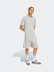 adidas Originals Grey Trefoil Essentials T-Shirt - Image 3 of 6