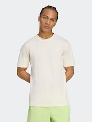 adidas Originals White Trefoil Essentials T-Shirt - Image 1 of 6