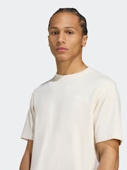 adidas Originals White Trefoil Essentials T-Shirt - Image 4 of 6