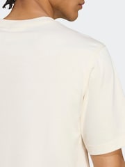 adidas Originals White Trefoil Essentials T-Shirt - Image 5 of 6