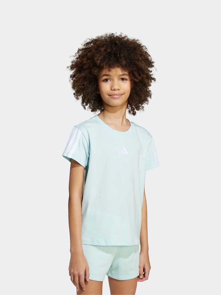 adidas Green Essentials T-Shirt Kids - Image 1 of 6 adidas Green Essentials T-Shirt Kids - Image 1 of 6