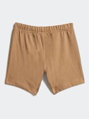adidas Originals Brown T-Shirt and Shorts Set Infant Kids - Image 4 of 7