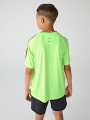 adidas Originals Green Teamgeist Kids T-Shirt - Image 3 of 7