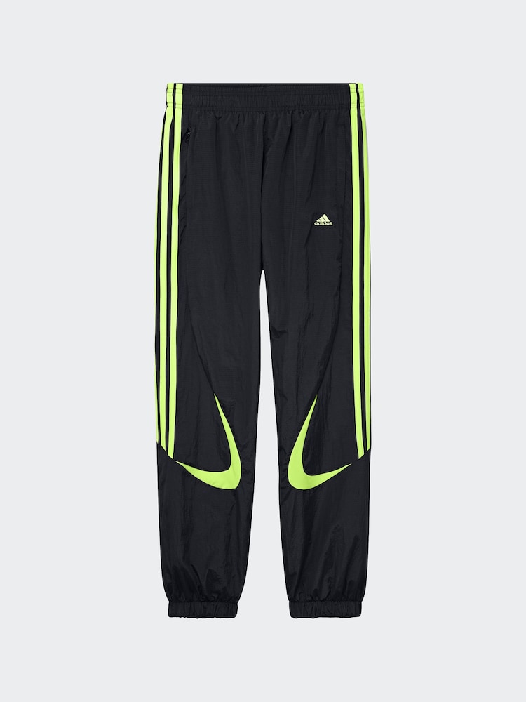 adidas Originals Black Teamgeist Kids Track Joggers - Image 1 of 1