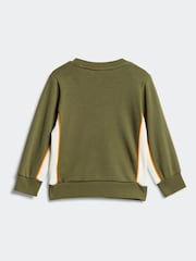 adidas originals Green Sweatshirt and Jogger Set Infant Kids - Image 3 of 7