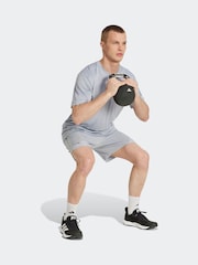 adidas Grey Tech Apparel T-Shirt - Image 3 of 6