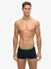Superdry Navy Boxers 3 Pack - Image 2 of 6