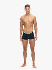 Superdry Navy Boxers 3 Pack - Image 3 of 6