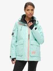 Superdry Blue Ski Ultimate Rescue Jacket - Image 1 of 4