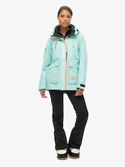Superdry Blue Ski Ultimate Rescue Jacket - Image 3 of 4