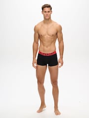 Superdry Grey Triple 100% Cotton Trunks - Image 7 of 7