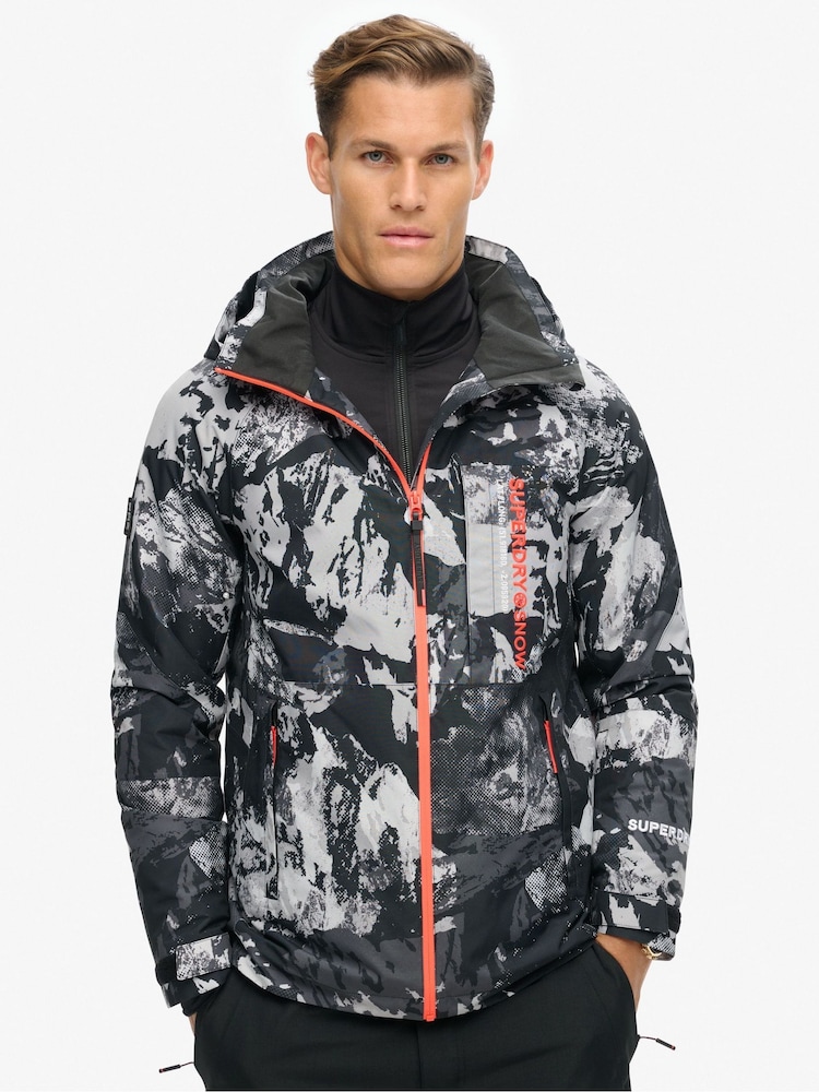 Superdry Grey Ski Freestyle Core Jacket - Image 2 of 3