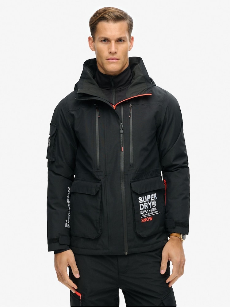 Черный - Superdry Ski Ultimate Rescue Куртка - Image 1 of 4