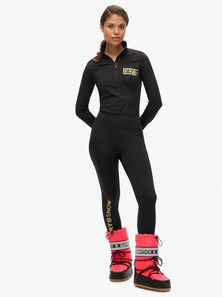 Superdry Pink Snow Boots - Image 3 of 4