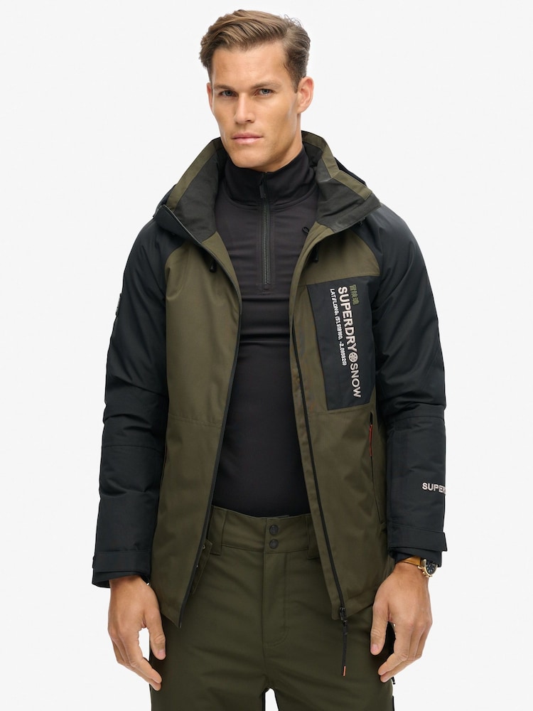 Superdry Green Ski Freestyle Core Jacket - Image 1 of 4