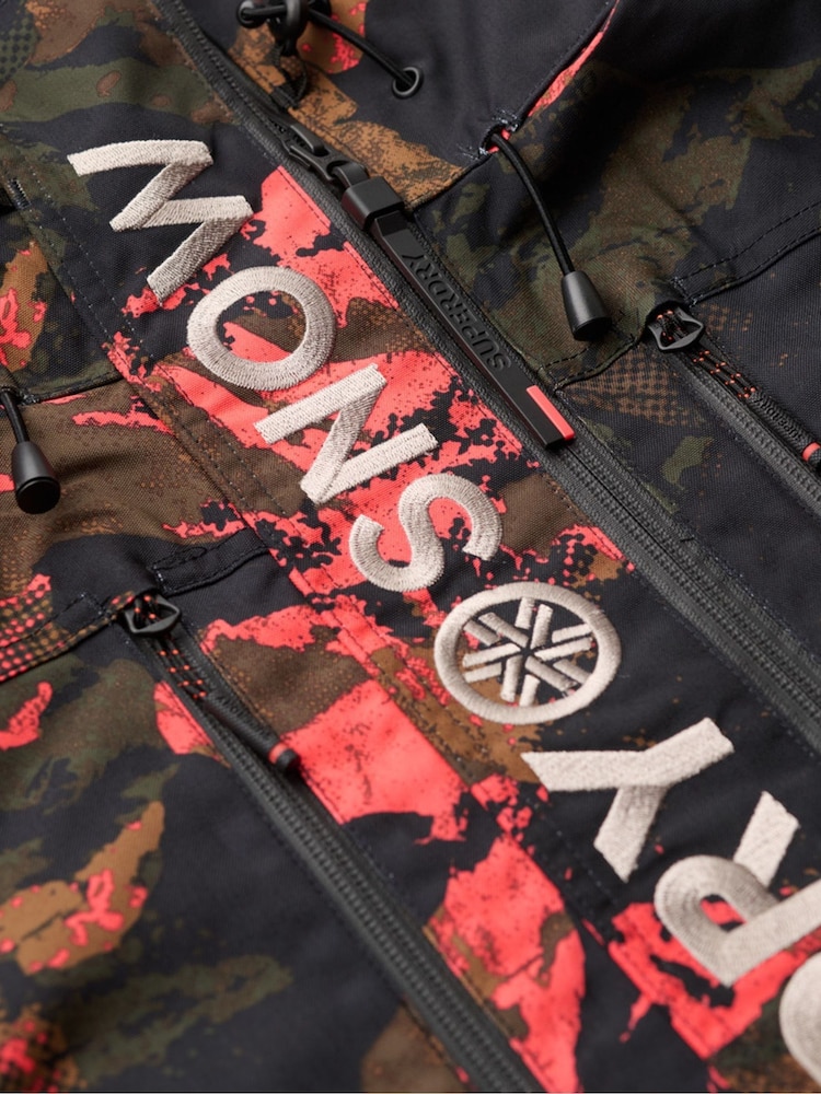 Superdry Orange Ski Ultimate Rescue Jacket - Image 6 of 6
