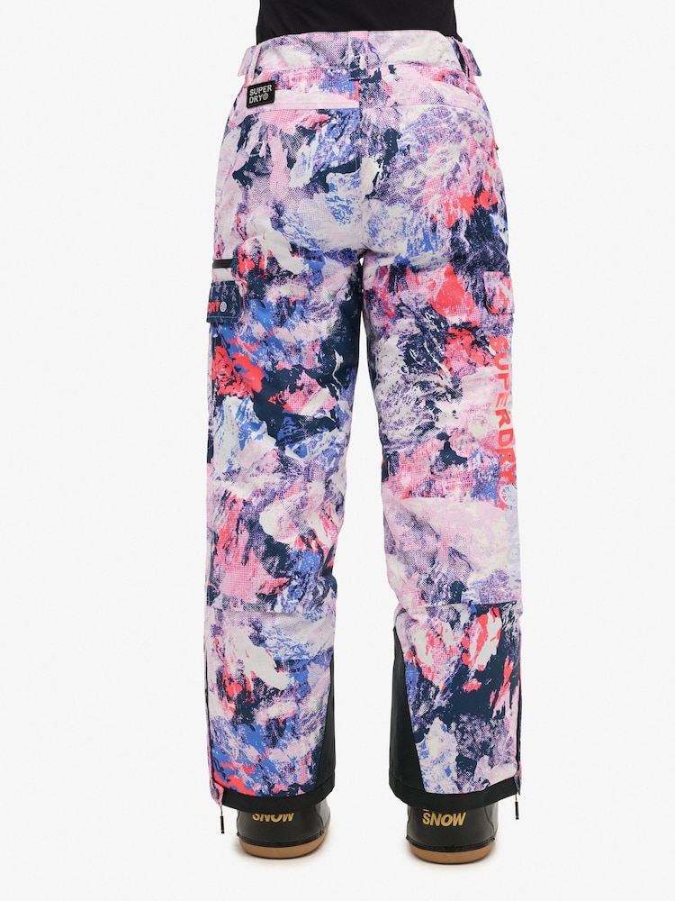 Superdry Purple Ski Ultimate Rescue Trousers - Image 3 of 4