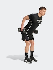 adidas Black Designed for Training Legacy Shorts - Image 3 of 6