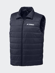 adidas Blue Essentials Climawarm Padded Vest - Image 1 of 2