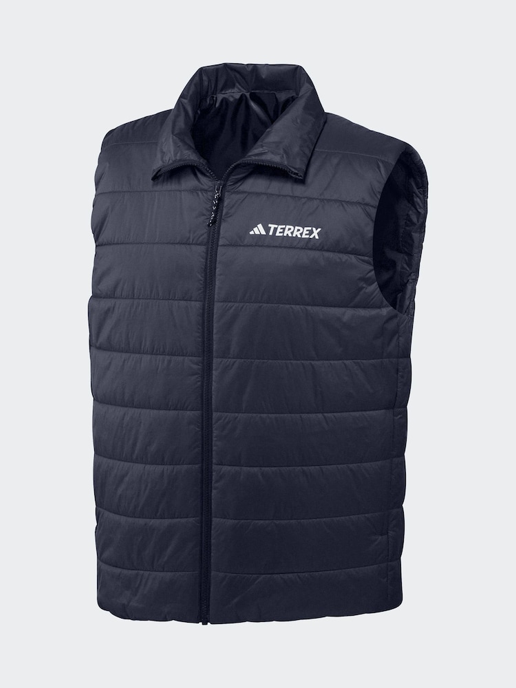 adidas Blue Essentials Climawarm Padded Vest - Image 1 of 2