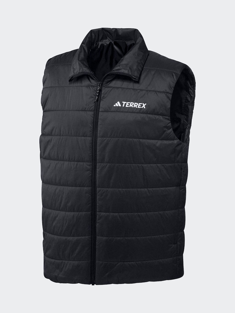 adidas Black Essentials Climawarm Padded Vest - Image 1 of 2
