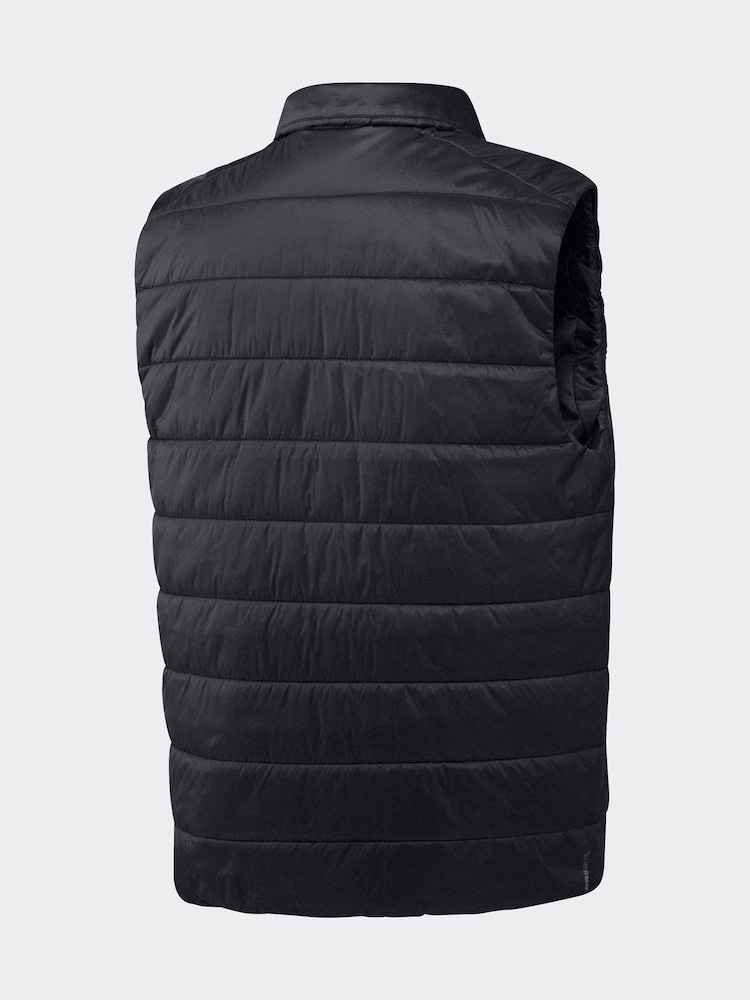 adidas Black Essentials Climawarm Padded Vest - Image 2 of 2
