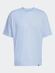 adidas Blue Power Graphic T-Shirt - Image 6 of 6