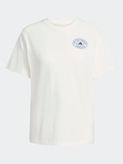 adidas White Farmers Market Graphic Regular 100% Cotton T-Shirt - Image 6 of 6