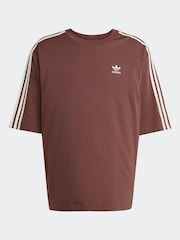 adidas Originals Brown Oversized Adicolor T-Shirt - Image 5 of 5
