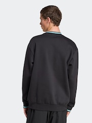 adidas Originals Black Badge Crewneck Sweatshirt - Image 2 of 6