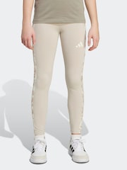 adidas Animal 3-Stripes Single Jersey Leggings Kids - Bild 1 von 6