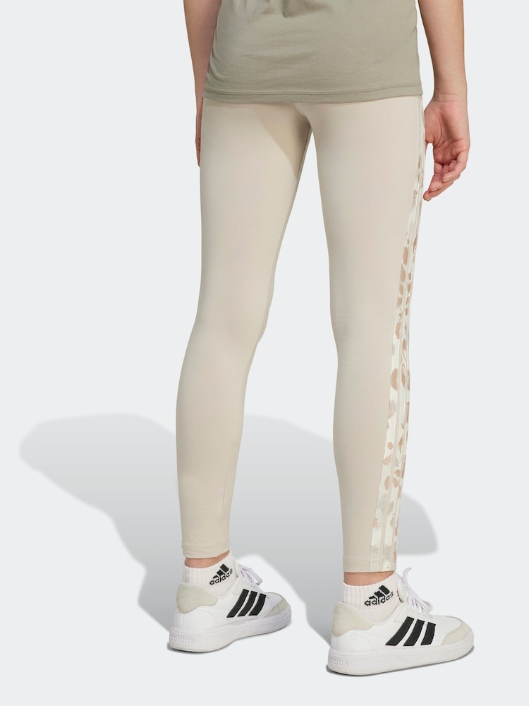 adidas Animal 3-Stripes Single Jersey Leggings Kids - Bild 2 von 6