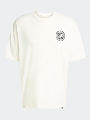 adidas White Power Graphic T-Shirt - Image 6 of 6
