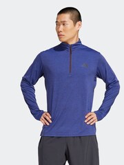 adidas Blue Train Essentials Training Long Sleeve Sweatshirt - Image 1 of 6