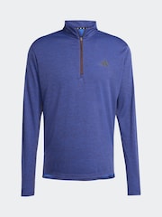 adidas Blue Train Essentials Training Long Sleeve Sweatshirt - Image 6 of 6