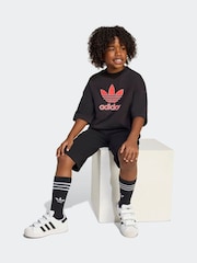 adidas Originals Black Trefoil Kids Sweatshirt - Image 1 of 7