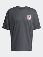 adidas Grey Power Graphic T-Shirt - Image 6 of 6
