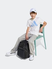 adidas White Essentials Kids T-Shirt - Image 4 of 6